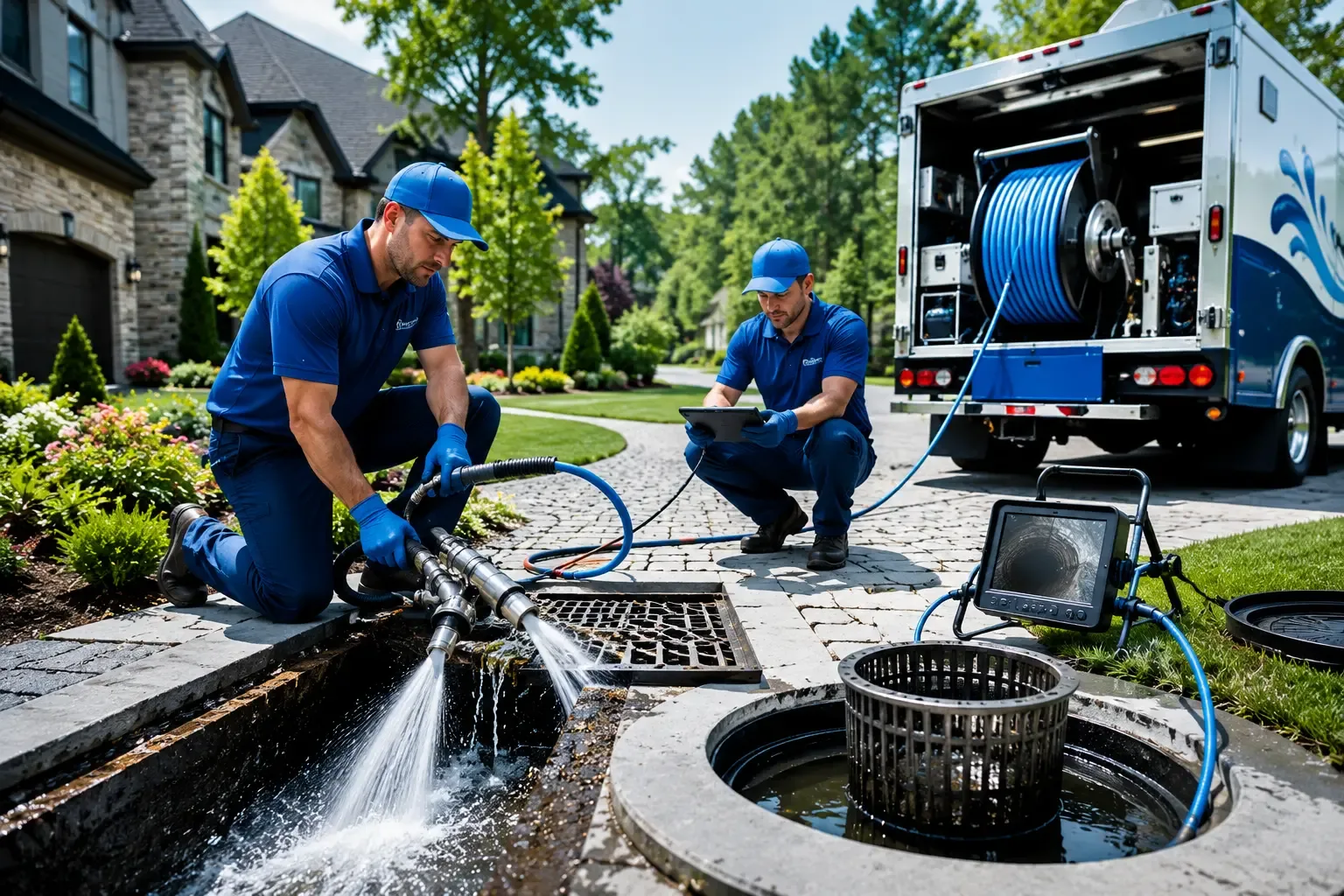 Local outdoor drain cleaning professionals in Fountain, CO